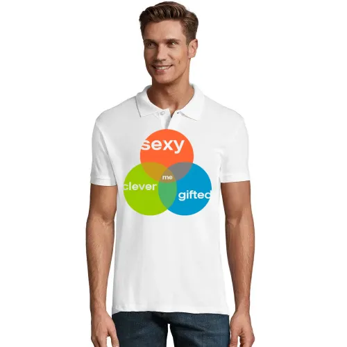 I am sexy, clever and gifted Polo Männer Perfect