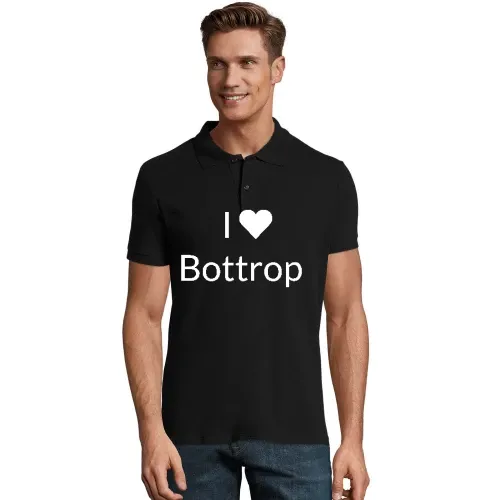 I Love Bottrop  Polo Männer Perfect