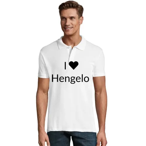 I Love Hengelo Polo Männer Perfect