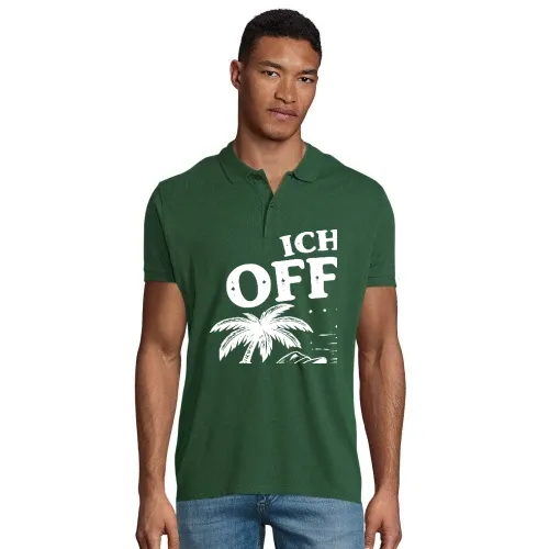 Ich bin Offline Männer Polo