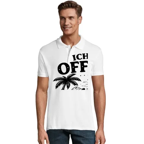 Ich bin Offline Männer Polo