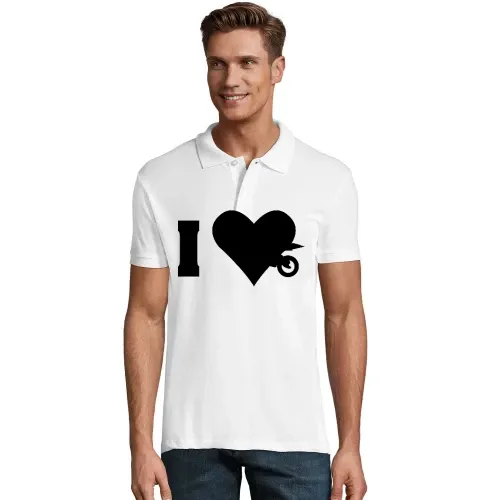 Ich liebe Motorrad Polo