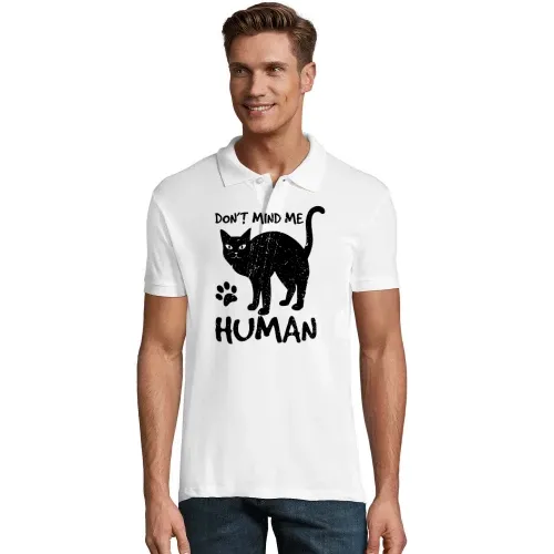 Katzen Spruch Polo Männer Perfect