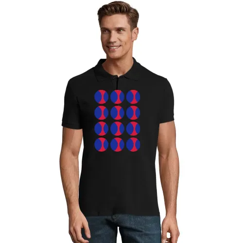 Kreise in Kreise Männer Polo Kreise in Kreise Polo