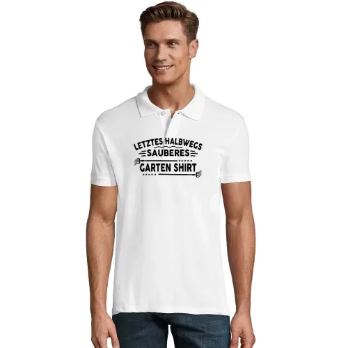 Letztes Halbwegs Sauberes Garten Shirt Gärtner Polo Männer Perfect