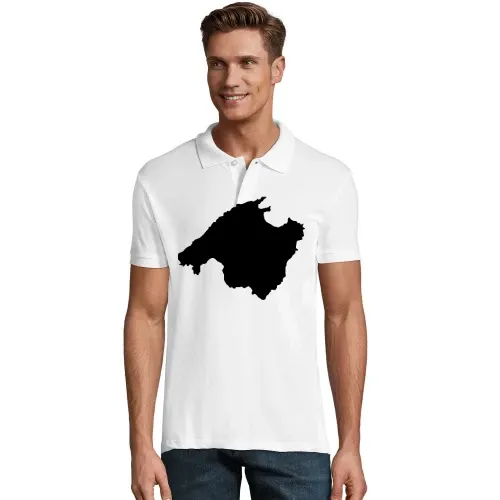 Mallorca Umriss Polo Männer Perfect