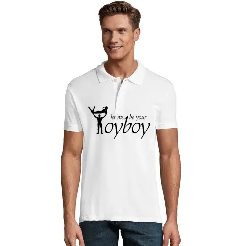 Mann hebt Frau Toyboy Männer Polo Mann hebt Frau Toyboy Polo
