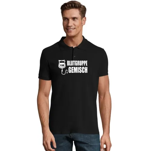 Mopedfahrer Gemisch 1:50 Blutgruppe Moped Geschenk Polo Männer Perfect