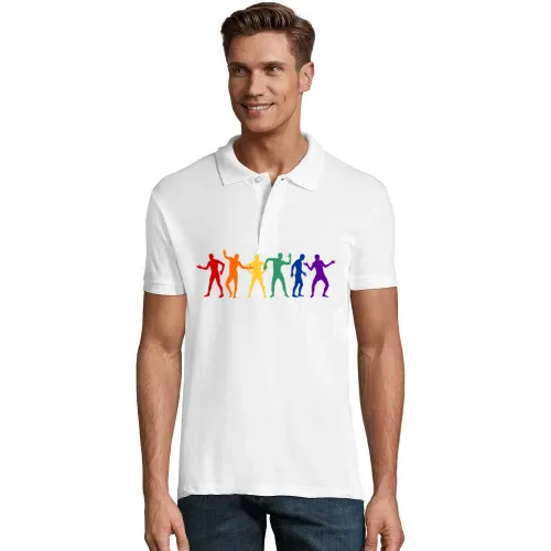 Morphsuits Regenbogen Robot Dance Polo Männer Perfect