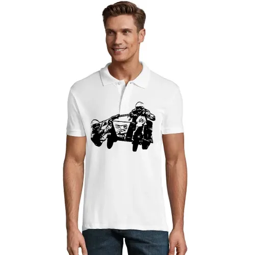 Motocross mit Beiwagen Polo