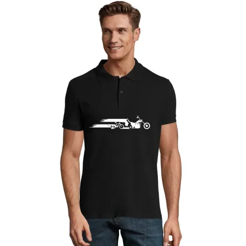 Motorrad Chopper Evolution Schweif Polo