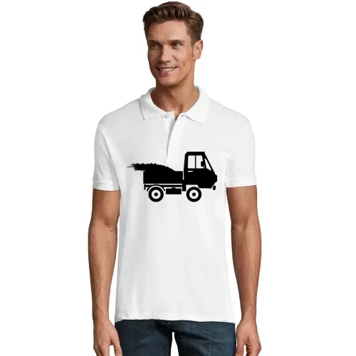 Multicar mit Weihnachtsbaum Polo Männer Perfect