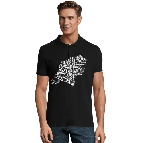 Niederlande Fingerabdruck Polo Männer Perfect