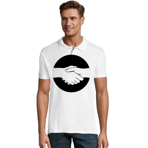 Normaler Handschlag Polo Männer Perfect