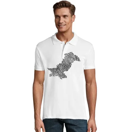 Pakistan Fingerabdruck Männer Polo Pakistan Fingerabdruck Polo