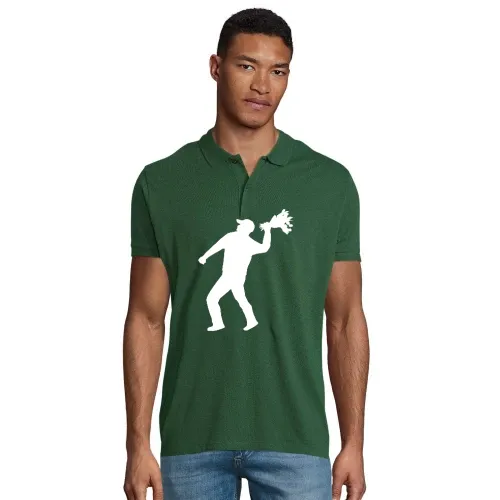 Randale Blumen Männer Polo