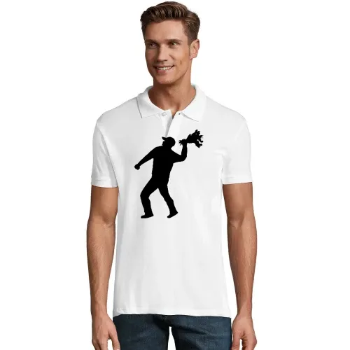 Randale Blumen Männer Polo