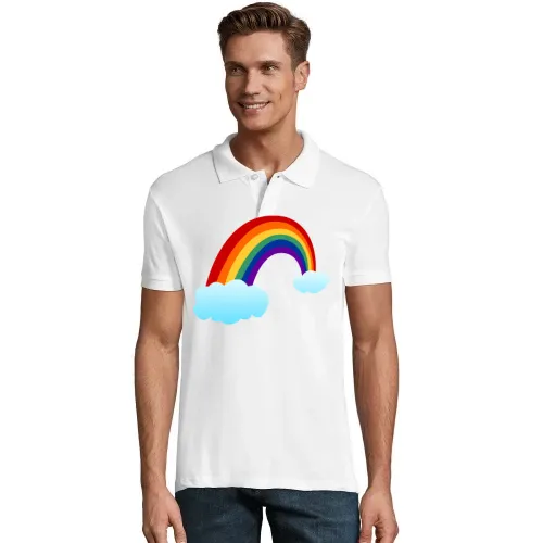Regenbogenwolken Polo