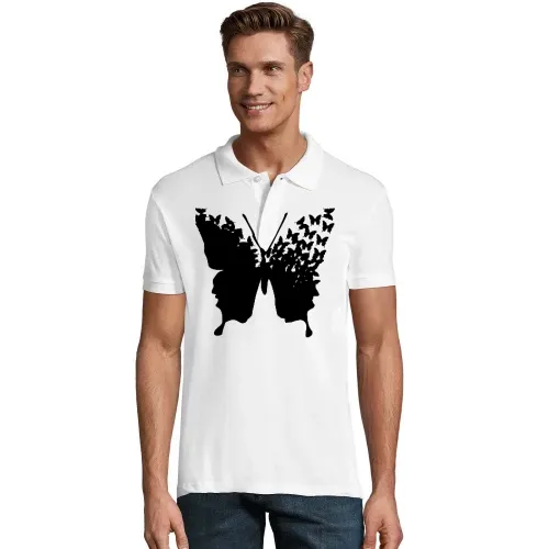 Schmetterlinge Männer Polo