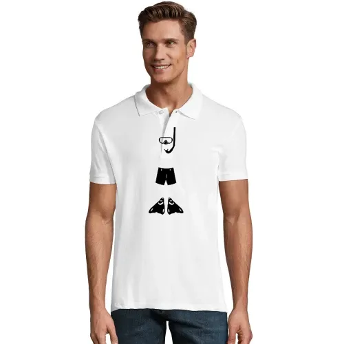 Schnorchel Set Männer Polo