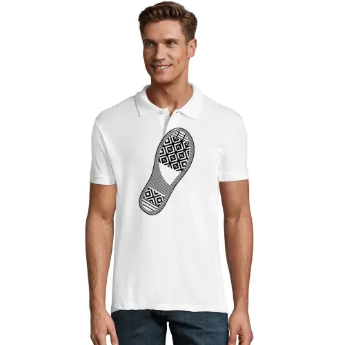 Schuhabdruck Männer Polo