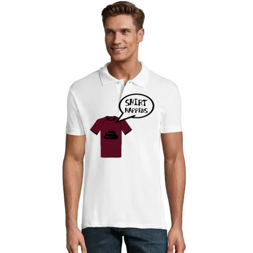 Shirt Happens Männer Polo Shirt Happens Polo