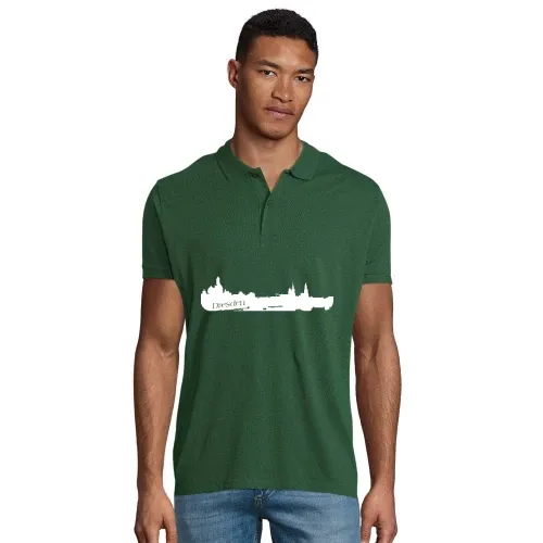 Skyline Dresden Männer Polo