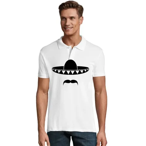 Sombrero mit Bart aus Mexiko Polo Männer Perfect