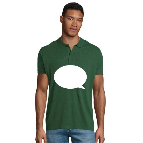 Sprechblase Polo Männer Planet Bio