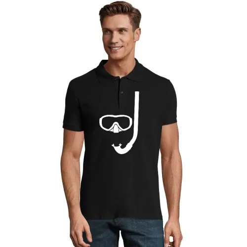 Taucherbrille und Schnorchel Männer Polo
