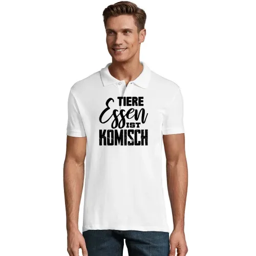 Tiere essen ist KOMISCH Polo
