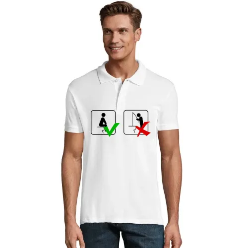 Toilettenregeln Polo Männer Perfect