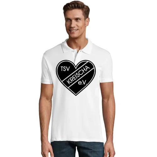 TSV Kreischa Herz Polo Männer Perfect