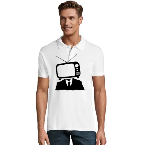 TV Kopf Polo Männer Perfect