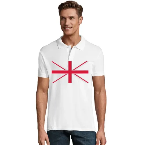 union jack Polo Männer Perfect