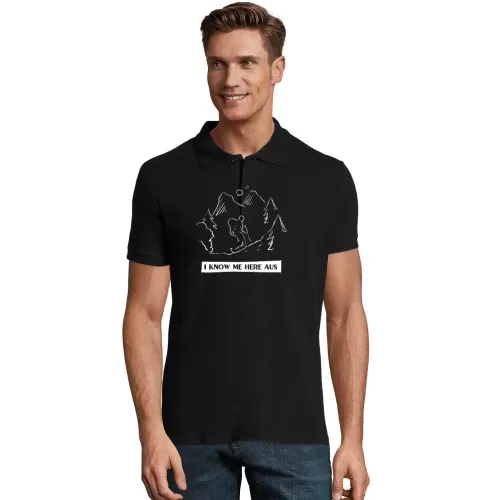Wanderer Spruch Denglisch - I Know Me Here Aus Polo Männer Perfect