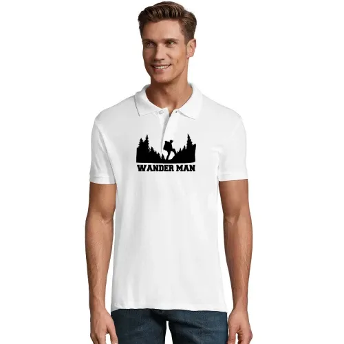 Wandern Wander Man Hiking Wanderer Herren Geschenk Polo Männer Perfect