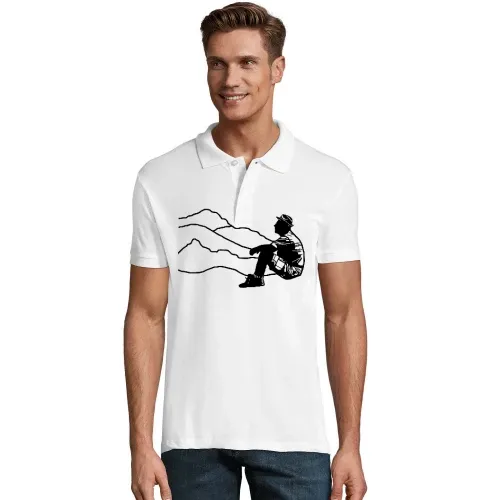 Wanderpause Polo Männer Perfect