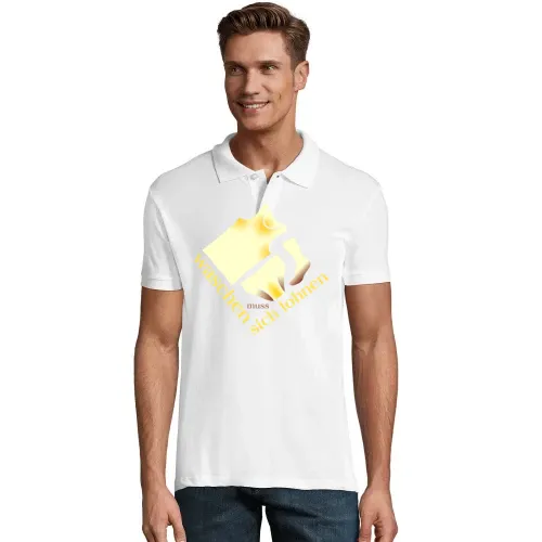 waschen muss sich lohnen Männer Polo waschen muss sich lohnen Polo
