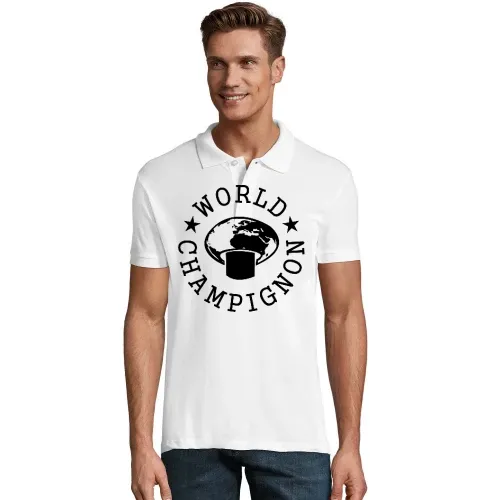 World Champignon Männer Polo World Champignon Polo