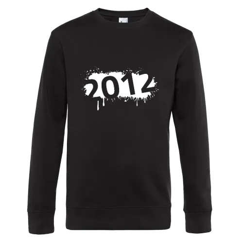 2012 Farbklecks Sweat Männer King Crew Neck