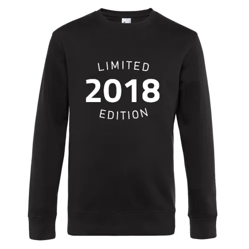 2018 Limited Edition Sweat Männer King Crew Neck