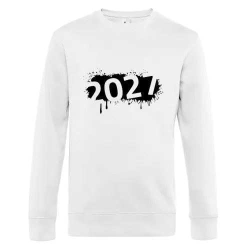 2027 Farbklecks Sweat Männer King Crew Neck