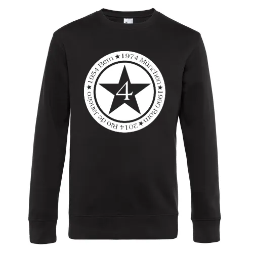 4 Sterne Weltmeister Deutschland Männer Sweat