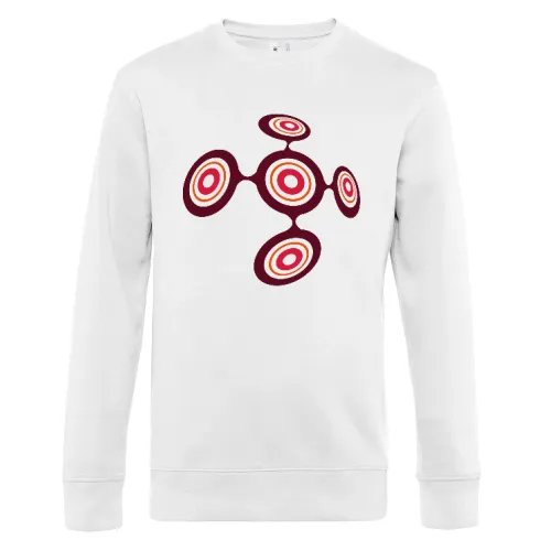 70er Jahre Style Kreise Sweat