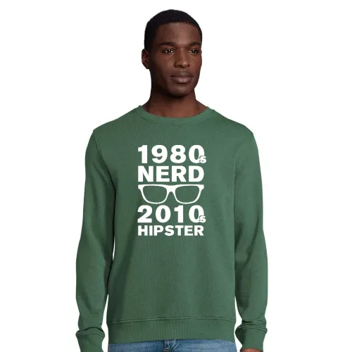 80s Nerd 2010s Hipster Sweat Männer Comet Bio