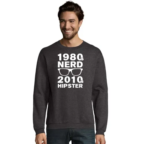 80s Nerd 2010s Hipster Sweat Männer Spider