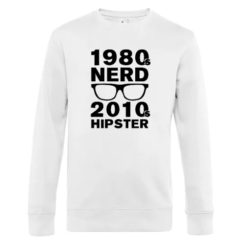 80s Nerd 2010s Hipster Männer Sweat 80s Nerd 2010s Hipster Sweat