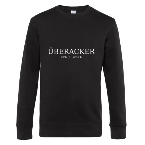Überacker Koordinaten Sweat Männer King Crew Neck