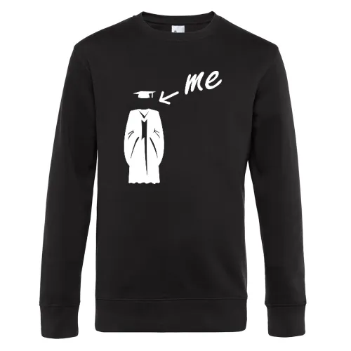 Abiabschluß Kostüm Degree Sweat Männer King Crew Neck